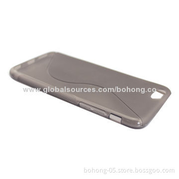 Transparent Graduate Color Water-drop Grain PC Cases for iPhone 6, Different Colors Available